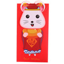 6pcs/set Year of the Rat Packet Bag Chinese New Year Red Money Envel mdPT3C