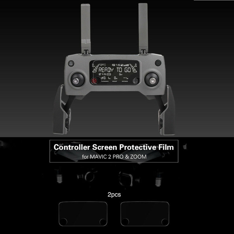 For DJI Mavic 2 PRO ZOOM Drone Screen Protector Protective Film Anti Scratch Set