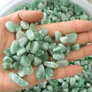 100g Natural Aventurine Stones DIY Bracelet Necklace Home Fish Tank Decor