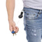 Safety Anti-lost Rope Burglar Quickdraw Retractable Keyrings Keychains #gib