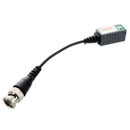 2 networks CAT 5 camera CCTV BNC coaxial passive video balun UTP transceive