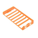 Power Bank Case Kit 18650 Battery Charger Flashlight for Cell Phone-Orange