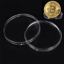 Coins Boxes 40mm Transparent Protect Holder Box Case Storage Collecting nwJ Kw
