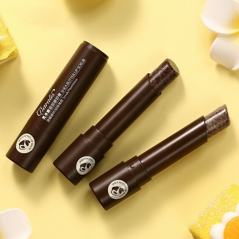 Daralis Shea Butter Lip Scrub Makeup Nourishing Moisturizing Lipstick Lipba X7I9
