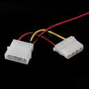 120mm Fans 4 LED LED Blue Computer Case Cooling K3M3