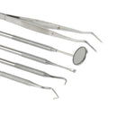5Pcs Stainless Steel Dental Oral Sculpture Kit Tool Deep Care Set Cleaning LJ