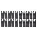 20pcs Metal Wood Oscillating Multitool Quick Release Saw Cutters Woodworking
