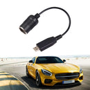 USB 5V To 12V Car Cigarette Lighter Female Socket Converter Adapter Cable Cord