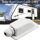 New Solar Rv Yacht Stand Roof Duct Cable Entry Round Junction Box For Rv M7K9