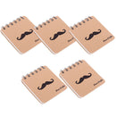 Lovely Exquisite Student Mustache Series Beard Notebooks Note Pad Diary Memo