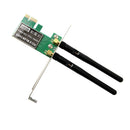 PCI-E WiFi Adapter with Antenna 2 Pieces, 2.4 / 5.0GHz Dual Band Wireless-AC