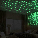 Planets Luminous Wall Stickers Solar System Fluorescent Waterproof Stick B7R2