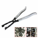 Car Engine Valve Spring Clamp Disassembly Stem Seal Gasket Pliers Remover
