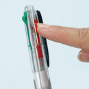 0.7mm Multicolor Press Ballpoint Pen School Office Supplies X3K8
