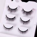 3 Pairs Magnetic False Eyelashes Magnetic Liquid Eyeliner Set Magnetic C6A6