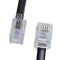 9.3" Black RJ9 Telephone Phone Modem Coil Line Cord Cable E9Z3