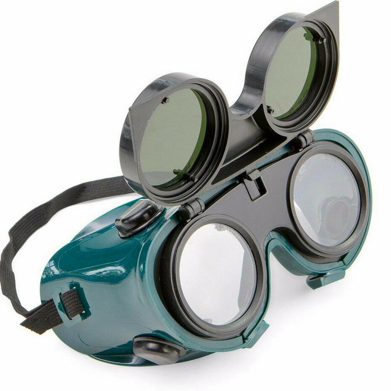 Flip-Up Front Welding Goggles Protective Glasses for Welding, Soldering,Torching