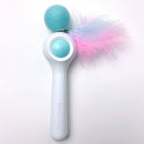 Funny Pet Automatic Telescopic Catcher Teaser Rod Cat Hair Ball Sticks Toys