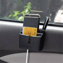 Plastic Auto Holder Storage Box Car Cell Phone Charger Cradle Pocket Organizer
