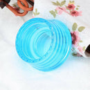 Meno Design Drinks Containers Plastic Water Bottle Flat Kettle 400ml Blue