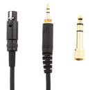 6.35mm (1/4 inch) (1/8 Inch) 3.5mm to XLR Cable Male to Female Converter Cord