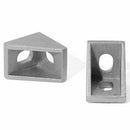 1X(100Pcs 2020 Corner Bracket Fittings Slot 6 Corner Angle L Breakets Conne