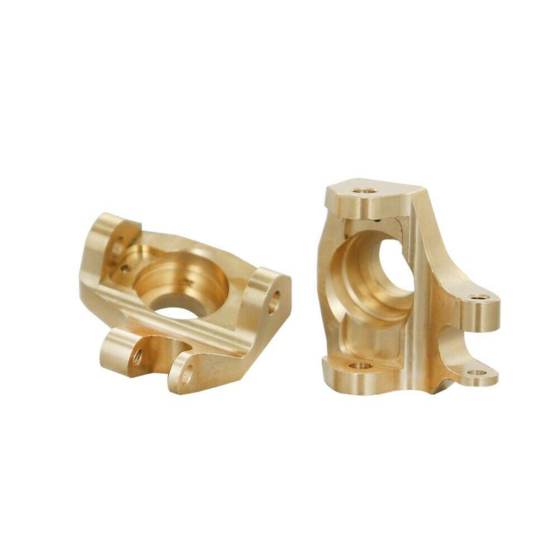 2x RC Brass Front Steering Knuckle Cup for Axial SCX10 II 90046 Replacements