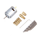 Electric Hand Drill Mini Small 12V Motor and 0.5-3.0mm Twist Drill Rotary T