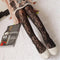 Fashion Floral Pattern Jacquard Girls Fishnet Pantyhose Womens Tights Stockin Gn