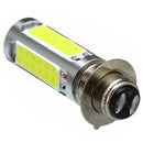 1X white cOB LED motor bike/ATV headlight bulb fog light H6M PX15d P15D25-1  FT