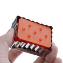 diy square biscuit cookie cutters stainless steel fondant pressed baking tool OZ