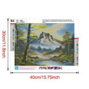 5D DIY Full Drill Diamond Painting Scenery Cross Stitch Mosaic Kits (W462)