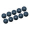 20pcs Non-Woven Fabric Mulch Rings Tree Shrubs Grass Barrier Mat 19.7''