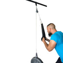 2Pcs Steel Fitness DIY Pulley Cable Machine Hand Training Home Gym Equipment