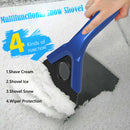 Multifunction Car Ice Scraper Windshield Snow Wiper Ice Frost Remover Tool A