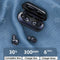 2Pc B5  Fingerprint Touch Bluetooth HiFi Stereo Wireless Headphones Black