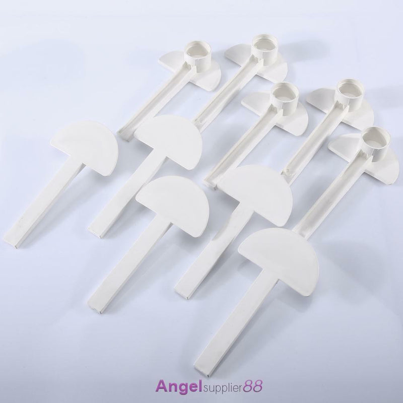 10PCS Plastic Beekeeper Bee Keeping Honey Entrance Feeder Hive Tool