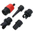 4 Nozzles Sup Pump Adapter Inflatable Boat Air Valve Adaptor Paddle Board Part