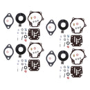 4-pack Marine Carburetor Rebuild Kit For Johnson Evinrude 20-50HP Engines