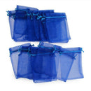 24PCS Candy Gift Bag Pouch Wedding Party Favour Royal Blue Gauze Hot X9R9
