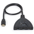 3 in 1 out HDMI Multi Display Auto Box Splitter 1080P HD Adapter Cable