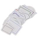 46pcs/pack Retro Blank Labels With Decorative Border Diy Diary Notebook Stic J%ã€Š