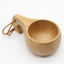 Portable Wooden Mug Wooden Handmade Milk Coffee Beer Drinking Mug Party Mug