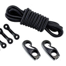 Marine Kayak Rigging Deck Bungee Kit Tie Down String Nylon Padeyes Rivets