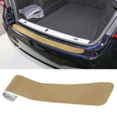 900x88mm Auto Rear Bumper Trunk Tail Lip Carbon Fiber Protection Stickers