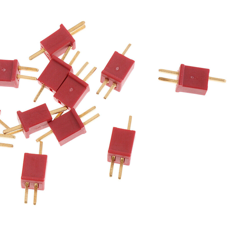 20pc/lot Mini T Plug Deans Connectors Deans Ultra Plug Deans for RC Helicopters
