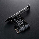 PCI Express to SATA3.0 2-Port SATA III 6G Expansion Controller Adapter