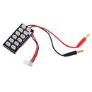 Lipo Charging JST-PH Adaptor Board 2S Charge Balance Banana Plug for Imax B6