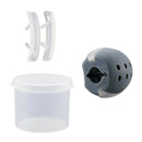 Exercise Fitness Ball Neck Facial Muscle Toning Lifting Jaw Fitness Gray