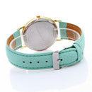 Fashion Womens Ladies Watch Neutral Map Graffiti Quartz Dress Wrist Watches